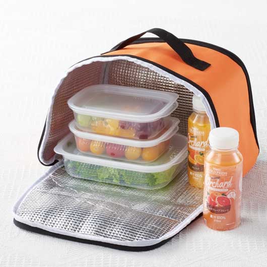 キャンプス　保冷温フルジップランチバッグ画像10