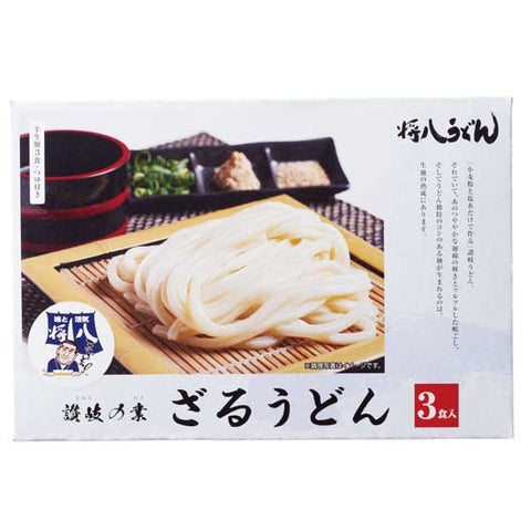  【36個単位】讃岐の業　将八ざるうどん３食入