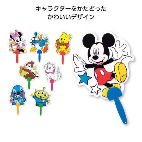 キャラクターダイカットミニうちわ