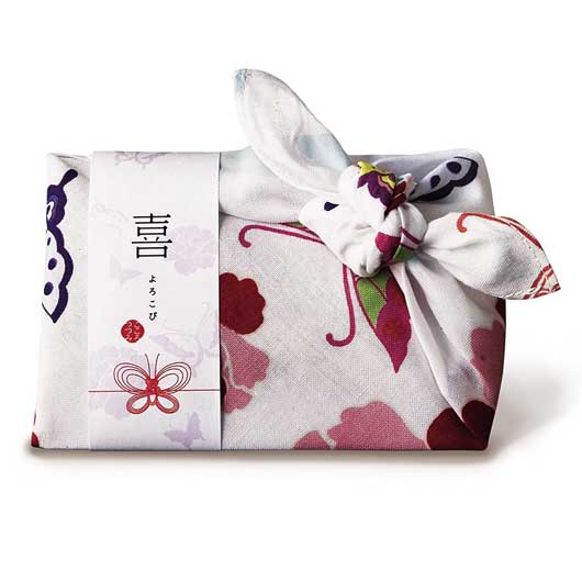 【プチギフト 300円】華結び みたらしかりんとう 
ハンカチ 和風 祝 喜 結 和装婚 桜柄 うさぎ柄　かわいい 内祝い お礼 結婚式画像5