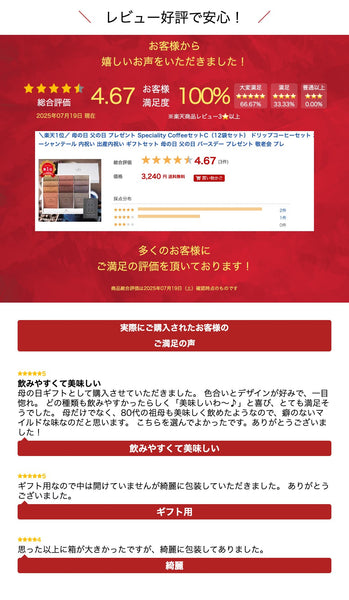 Speciality CoffeeセットC（12袋セット）画像10