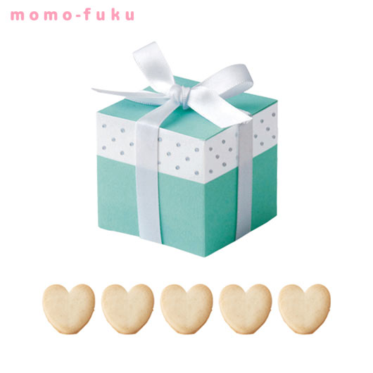 マリアージュブルー（ハートクッキー）ウエルカムオブジェ60個セット画像2