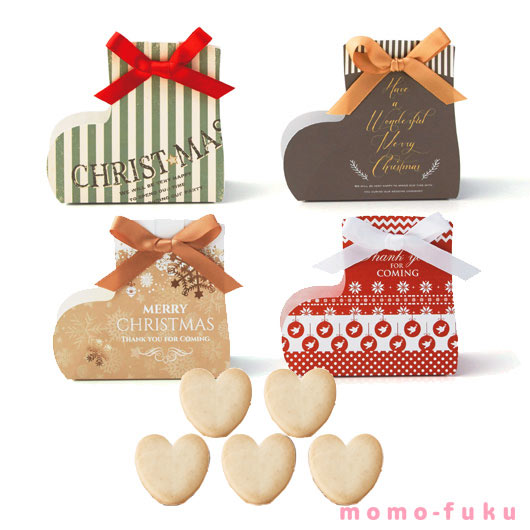 【プチギフト 300円】メリーソックス！！（ハートクッキー）
結婚式 クリスマス お菓子 子供 ブーツ クリスマスプレゼント おしゃれ クリスマス会 プレゼント 嬉しかった
画像5