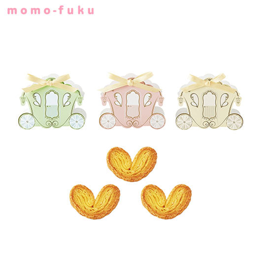 【プチギフト 300円】プティ・コーチ（ハートパイミニ）
結婚式 引き出物 ありがとう お菓子 かわいい プリンセス お土産 感謝画像3