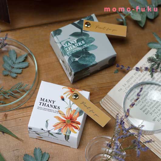 ボタニウム プチ（ハートクッキー）｜成人式 お礼 プチギフト