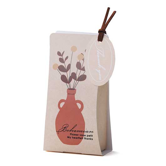 【プチギフト 300円】 フラワーベース プチ（ハートクッキー）１個
ウェルカムギフト かわいい リーフ おしゃれ ハッピー 結婚式 お祝い 人気 5種柄 画像7