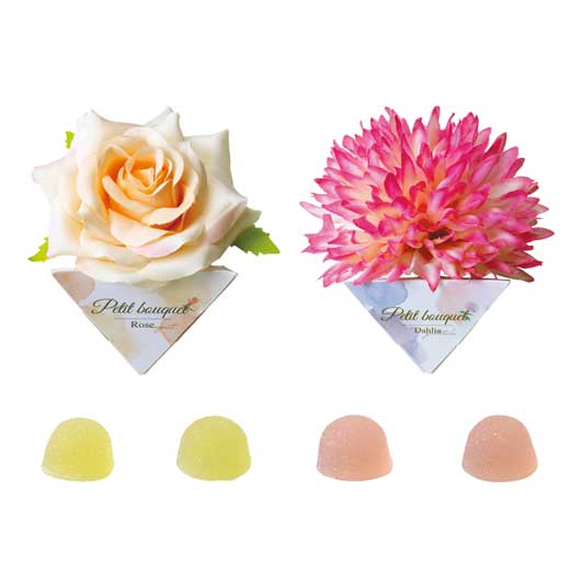 【プチギフト 300円】 ウェルカムフルール（フルーツゼリー）４０個セット
ウェルカムボード かわいい お菓子 名入れ カード付 結婚式 二次会 ありがとう 感謝 大切な日画像4