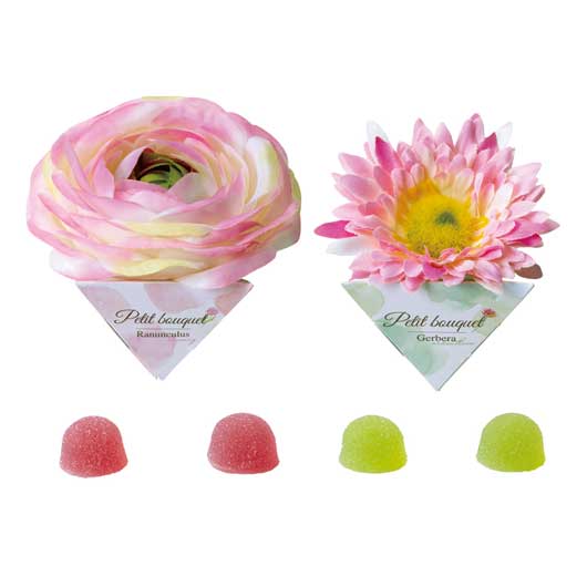 【プチギフト 300円】 ウェルカムフルール（フルーツゼリー）４０個セット
ウェルカムボード かわいい お菓子 名入れ カード付 結婚式 二次会 ありがとう 感謝 大切な日画像4