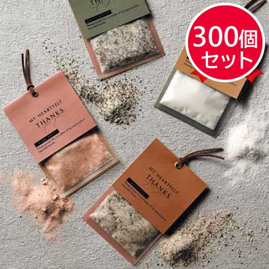 【プチギフト 350円】 ソルトスパイス
おしゃれ ありがとう 感謝 4種 調味料 便利 退職 販促品 景品 お礼