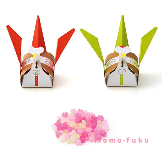 【プチギフト 300円】 夫婦ヅル小箱(こんぺいとう)単品
金平糖 ありがとう 鶴 2種 福 縁起物 和風 お菓子 感謝 結婚式 内祝い お年賀画像3