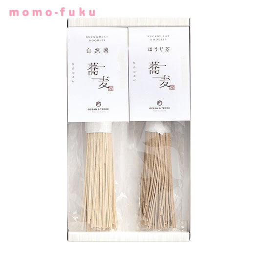 【お歳暮】お蕎麦セットB（自然薯そば・ほうじ茶そば）画像4