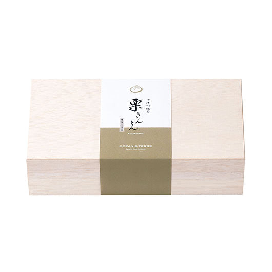 【お歳暮】中津川銘菓　栗きんとん８個　木箱入り画像6