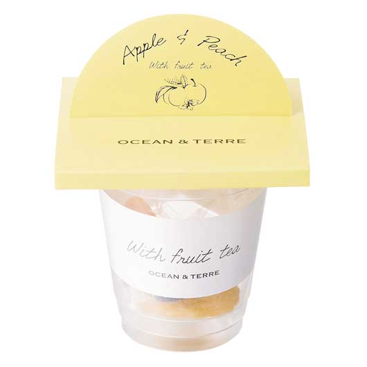 【プチギフト 400円】 Ｗｉｔｈ フルーツティー アップル＆ピーチ １個
フレーバーティ ドライフルーツ OCEAN＆TERRE おしゃれ お礼 販促品 プレゼント画像3