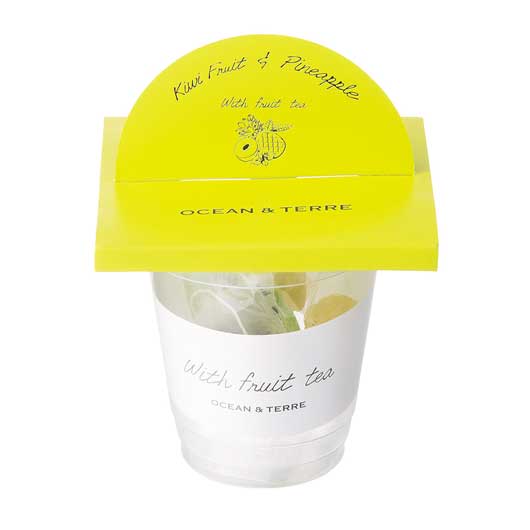 【プチギフト 400円】 Ｗｉｔｈ フルーツティー アップル＆ピーチ １個
フレーバーティ ドライフルーツ OCEAN＆TERRE おしゃれ お礼 販促品 プレゼント画像5