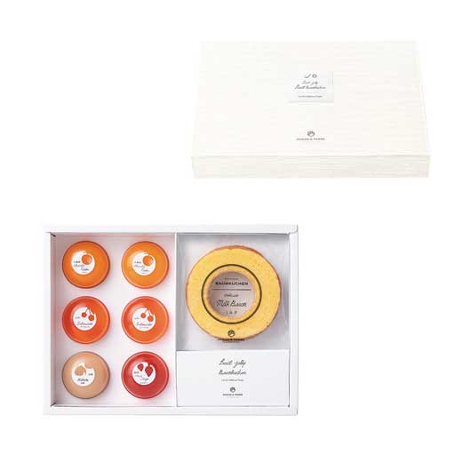 【母の日】北海道ミルクバームクーヘン＆Ｐｒｅｍｉｕｍフルーツゼリー画像4