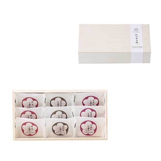 【ホワイトデー】Ｐｒｅｍｉｕｍ　紀州南高梅　９粒　木箱入り画像4