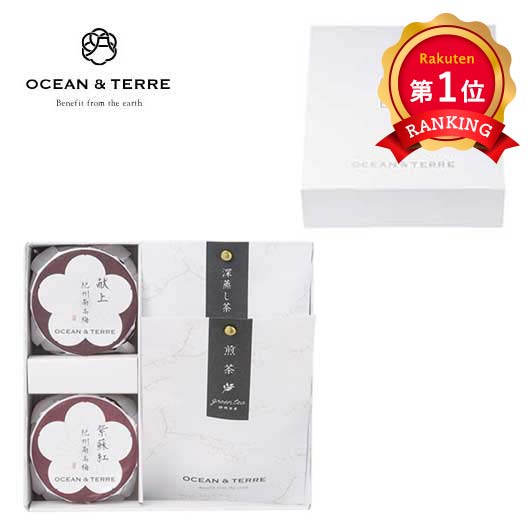 【包装】Ｐｒｅｍｉｕｍ　紀州南高梅＆日本茶セットＢ画像3