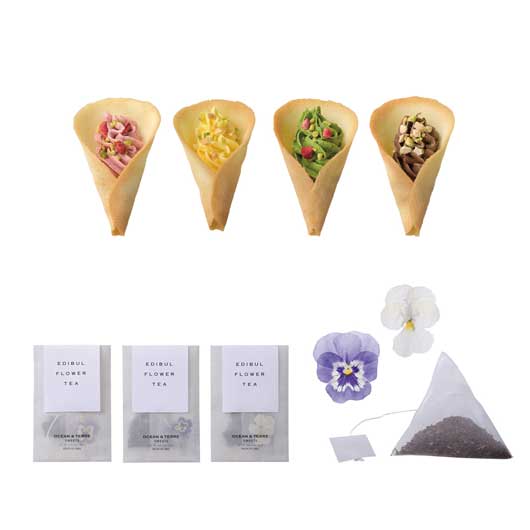 【包装】エディブルフラワーティー＆ＨＡＮＡＴＡＢＡ　　　（期間限定１０月～３月）画像6