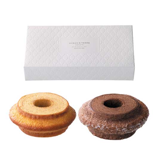 【包装】クラインバームクーヘン　プレーン＆ベルギーチョコ画像4