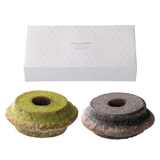 【敬老】クラインバームクーヘン　宇治抹茶＆黒ごま画像4