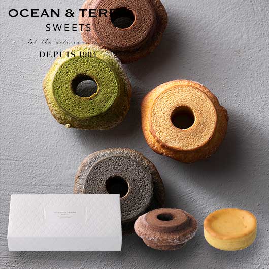 【包装】クラインバームクーヘン　ベルギーチョコ＆濃厚チーズケーキ画像2