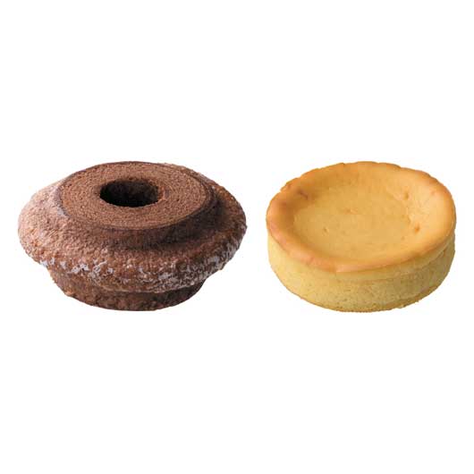 クラインバームクーヘン　ベルギーチョコ＆濃厚チーズケーキ画像5