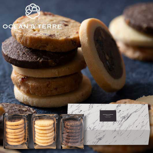  【プチギフト 2000円】クッキースイーツ セットＤ
結婚式 引き出物 引き菓子 お菓子 クッキー ocean&terre おしゃれ ギフト 人気 プレゼント 詰め合わせ