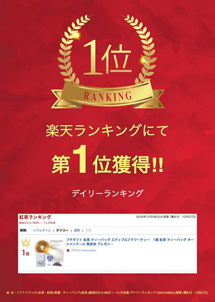 エディブルフラワーティー　１個画像2