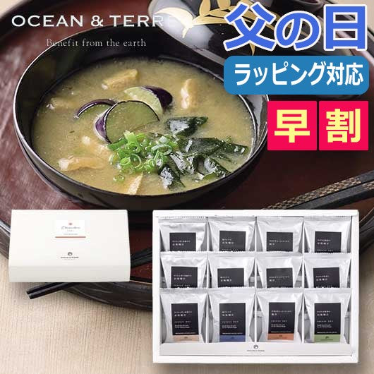  【父の日】フリーズドライ　お味噌汁セットＣ