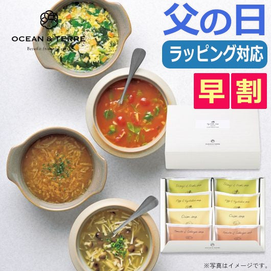  【父の日】フリーズドライ野菜スープセットE