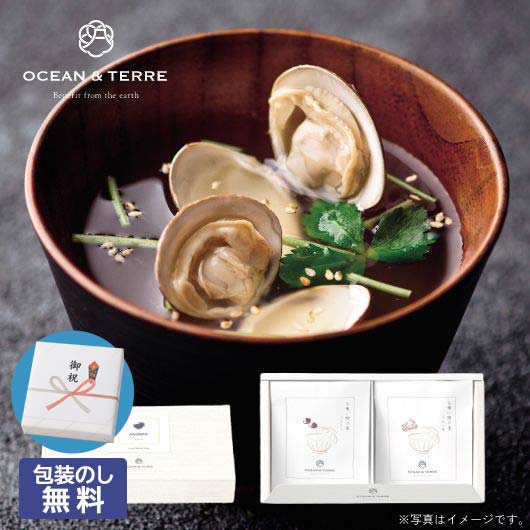  【包装】ＧＯＫＵ・ＵＭＡ　お吸い物セットF