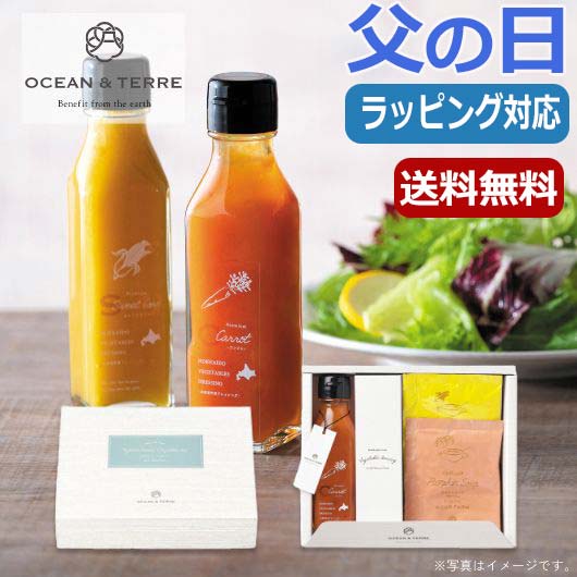 【父の日】 北海道　野菜ドレッシングキャロット＆スープセット