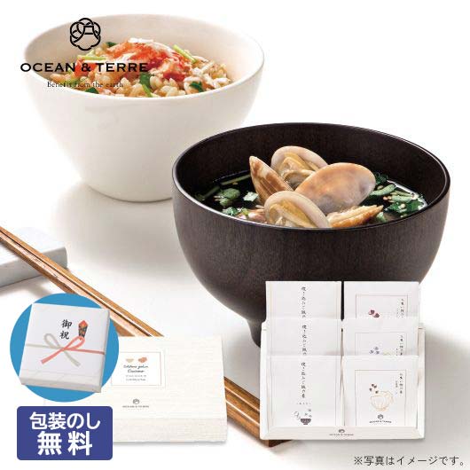  【包装】炊き込みご飯とお吸い物セットＡ