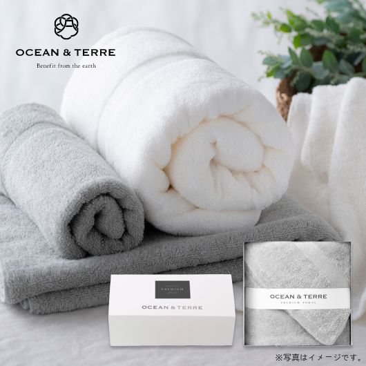 【お歳暮】PREMIUM 泉州バスタオル1枚(グレー)画像2