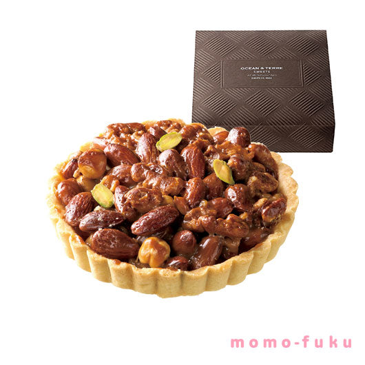 【プチギフト 1100円】 ヘーゼルナッツキャラメルタルト
オーガニック 洋菓子 おしゃれ 人気 OCEAN＆TERRE ご挨拶 お祝い 手土産 熨斗 名入れ 画像6