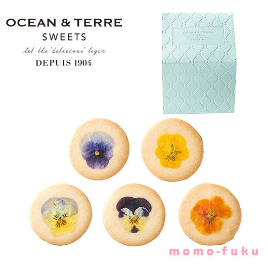  【プチギフト 1000円】エディブルフルールクッキー
結婚式 引き出物 引き菓子 熨斗 内祝い ocean&terre エディブルフラワー クッキー 人気 おすすめ おしゃれ