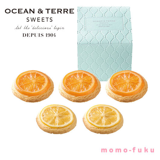 【プチギフト 1000円】 オレンジクッキー＆レモンクッキー
夏 お菓子 おしゃれ OCEAN＆TERRE オーガニック さっぱり ドライフルーツ かわいい さわやか 画像4