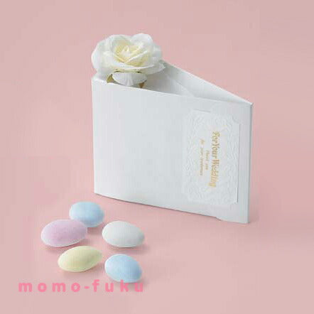  【プチギフト 400円】テディケーキ（ドラジェ） 単品
結婚式 ありがとう お菓子 ドラジェ バラ おしゃれ 個包装