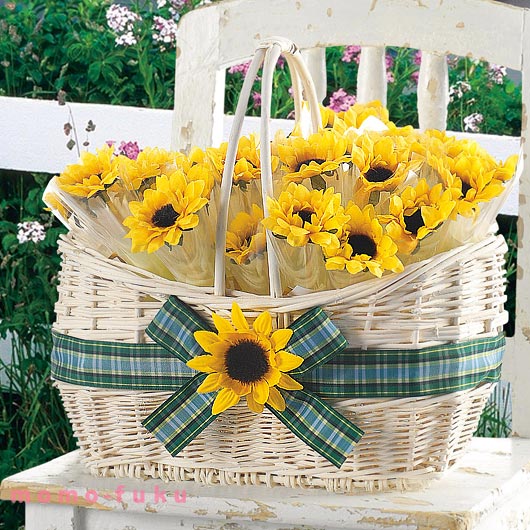 ひまわりガーデン耳かき30本（バスケット付）画像3