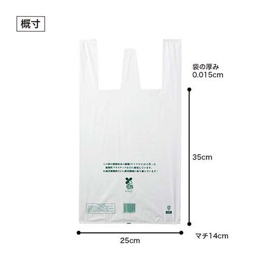 何事もうまくいきますように　バイオマス２５％ポリ袋（５枚入り）画像9