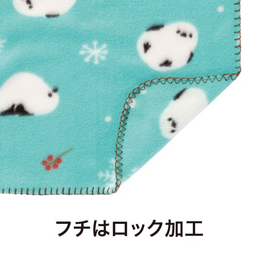 感謝の気持ちです　もふかわシマエナガのブランケット画像5
