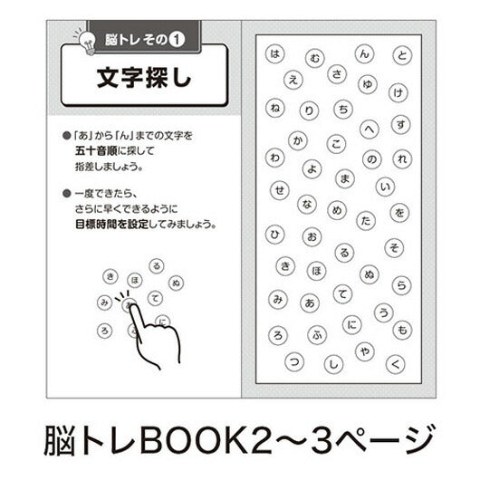 脳トレＢＯＯＫ付き　メガネ型拡大ルーペ画像6