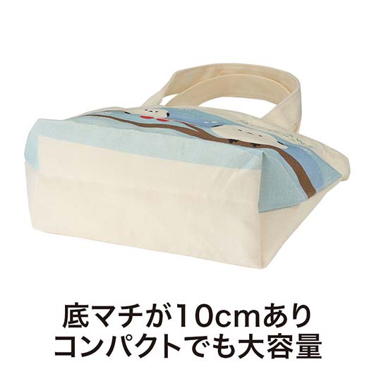 もふかわシマエナガ　ミニトートバッグ画像5