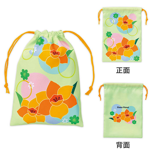 はなわらい　巾着袋画像9