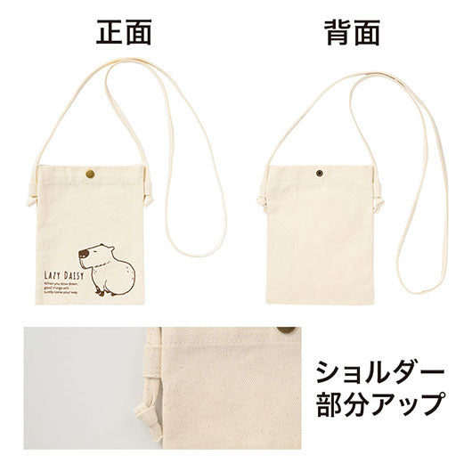 のんびり日和　コットンスマホサコッシュ画像7