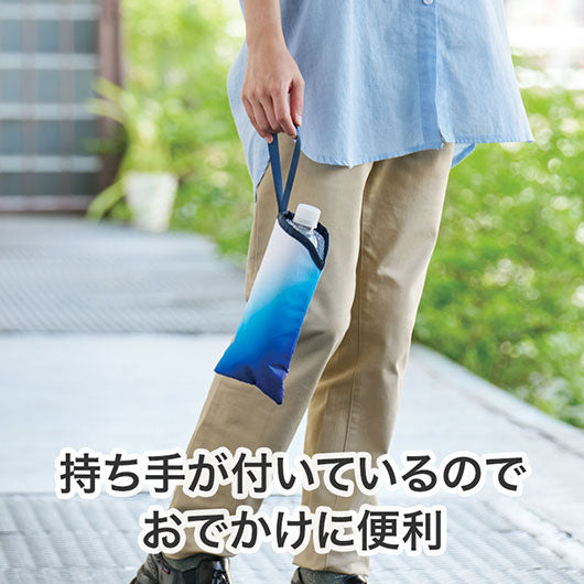 カラモ　保冷ペットボトルポーチ　ブルー画像4