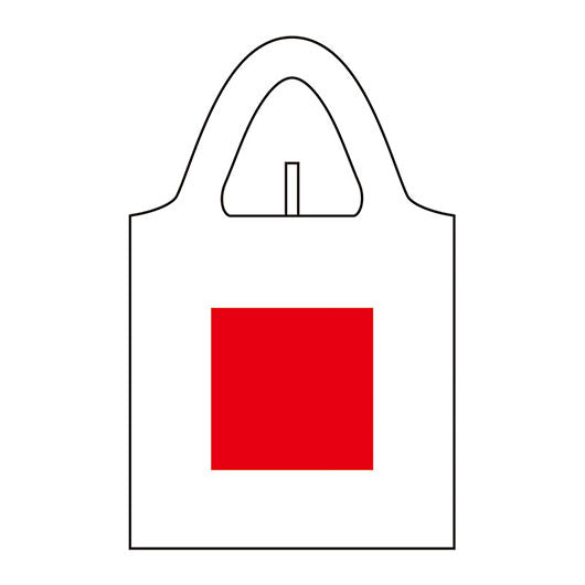 カラモ　たためるフラットビッグエコバッグ　グレー画像9
