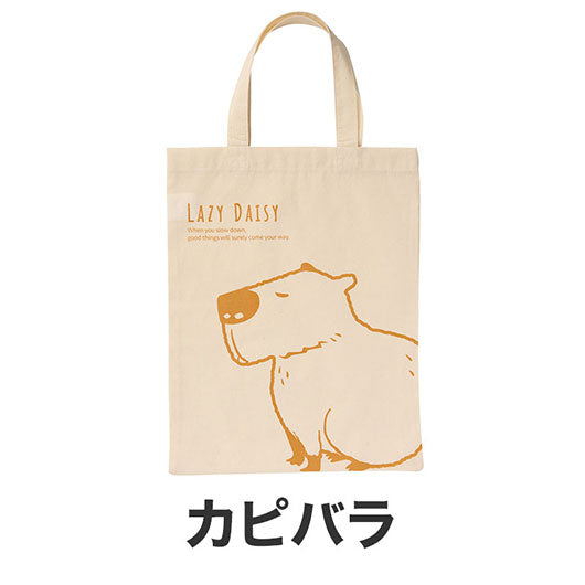 のんびり日和　マチなしコットンバッグ画像8