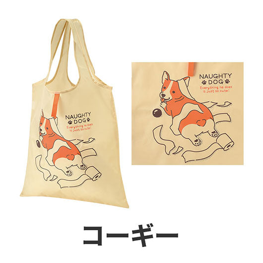 ディアドッグ　たためるフラットビッグエコバッグ画像7
