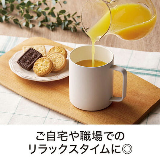 ラ・シック　セラミックコート真空ステンレスマグカップ　４００ｍｌ　ホワイト画像4